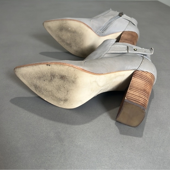 Steven by Steve Madden Klick booties genuine leather Gray - Picture 6 of 8